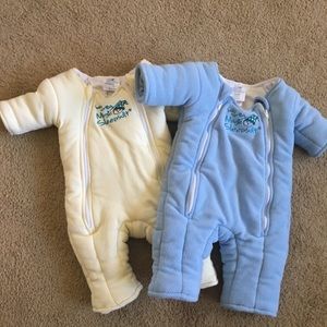 2 Merlin magic sleepsuits